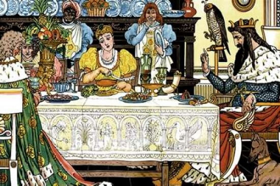 Frog Prince Title Page Poster Print by Walter Crane (12 x 18) - Walmart.com
