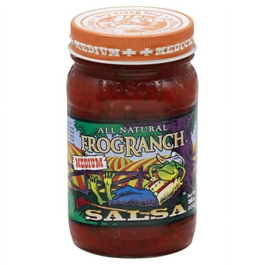 Frog Ranch Salsa, Jarred Salsa, 16 oz Jar