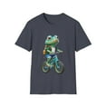thumbnail image 1 of Frog Rides A Bike Cool Bicycle Frog T-Shirts, 1 of 8