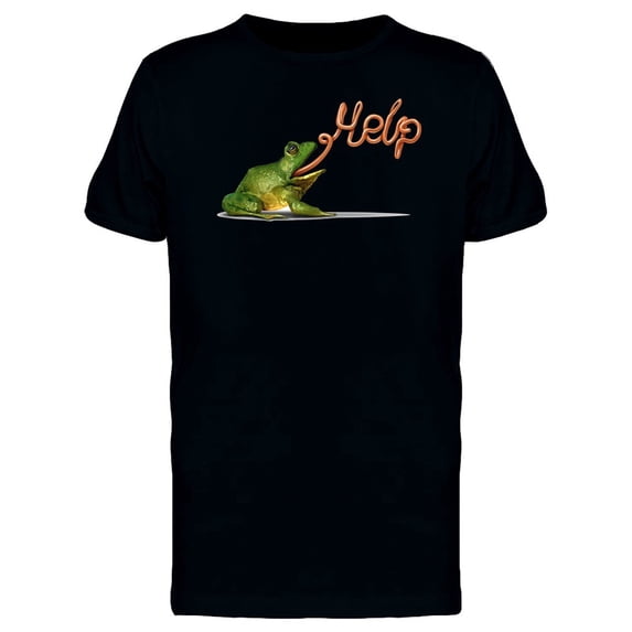 Frog Screaming For Help Tee Men's -Image by Shutterstock