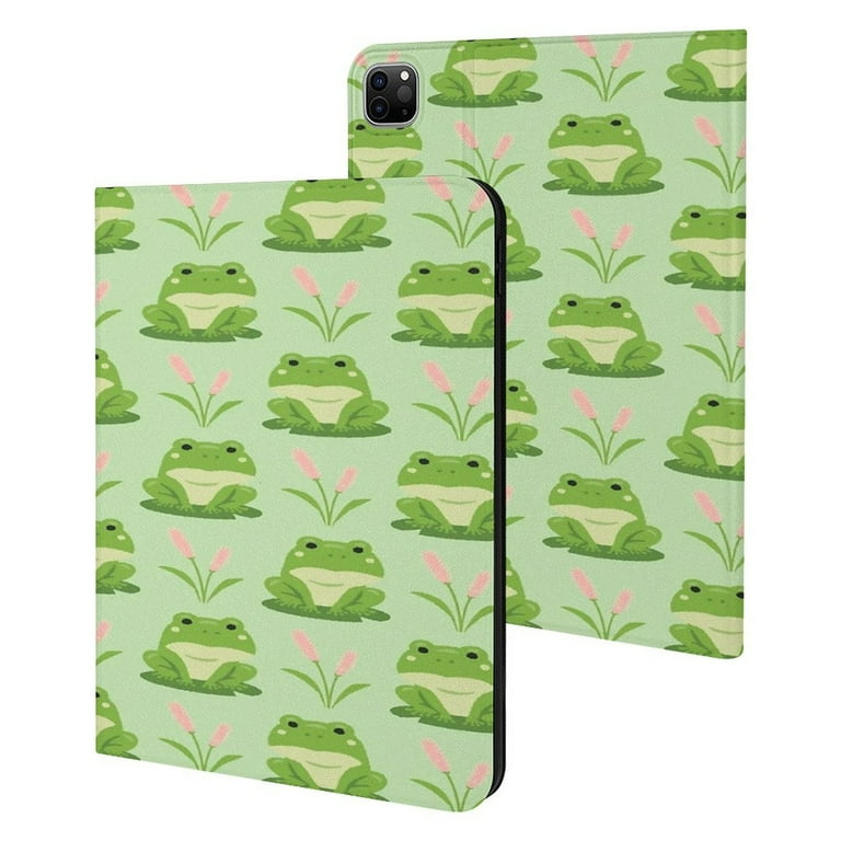 Frog Seamless Pattern Cover for iPad Case for