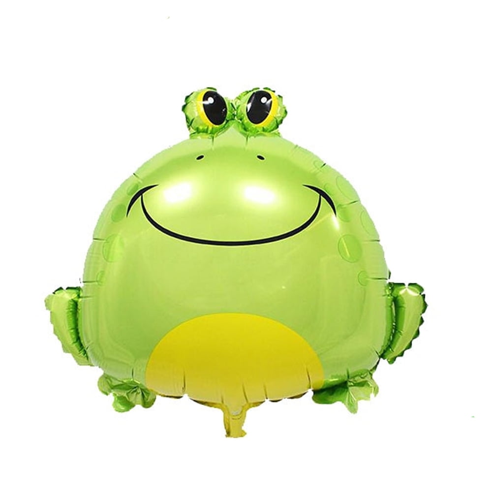 Frog Shape Balloon Foil Mylar Cute Celebration Balloon Walmart