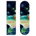 thumbnail image 1 of Frog Skateboard Grip Tape Stickers - Pack of Two Emery PVC Surface 8.8x32.6in/22.4x83 cm, 1 of 5