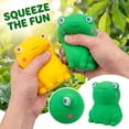 thumbnail image 1 of Frog Slow Rising Squeeze Fidget, Frog Shaped Squishy Sensory Ball, Soft Rebound Hand Activity, Cute Figurine Fidget Companion, Focus Activity, Fun Gift For Home Travel Study Breaks And Parties, 1 of 4