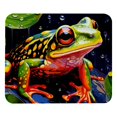thumbnail image 1 of Frog Square Desk Pad Mouse Pad, 8.3x9.8 Inch Non-Slip Rubber Bottom Printed Mousepad for Office and Gaming, 1 of 6