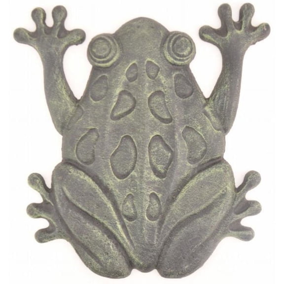 Frog Stepping Stone Antique Bronze