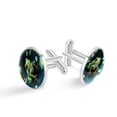 thumbnail image 1 of Frog Stylish Stainless Steel Cufflinks Set for Dress Shirts - for Formal Events, 1 of 6