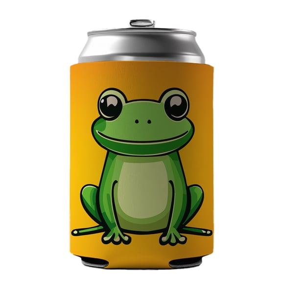 Frog Sweet Drink Beer Soda Insulated Sleeve Holder Can Cooler Hugger