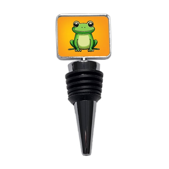 Frog Sweet Wine Bottle Stopper Cap Plug