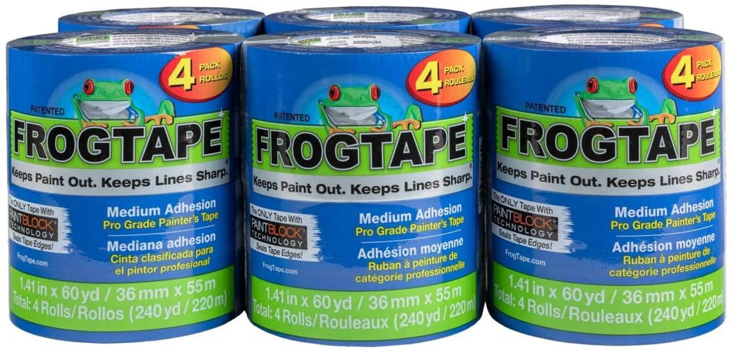 Frog Tape 104956 Blue Pro Painter's Tape, 24 Rolls,