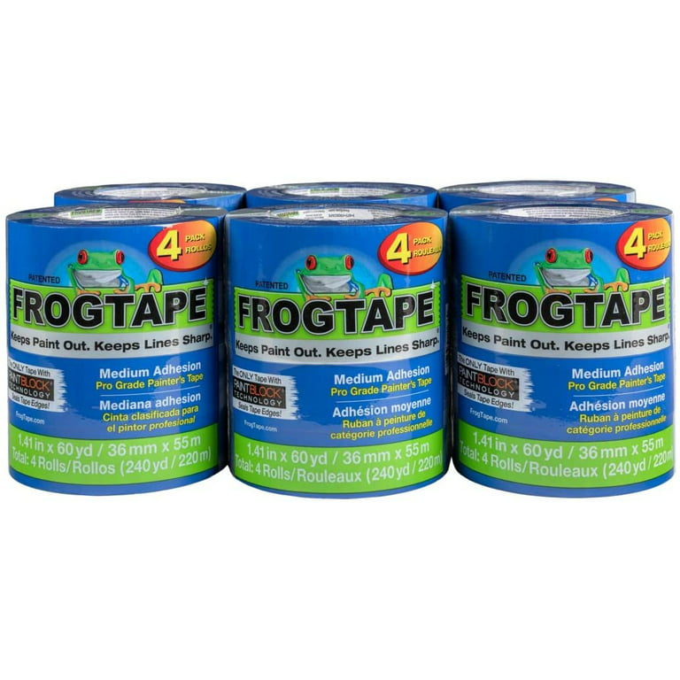 FrogTape 104957 Pro Grade Painter's Tape, 3 Pack