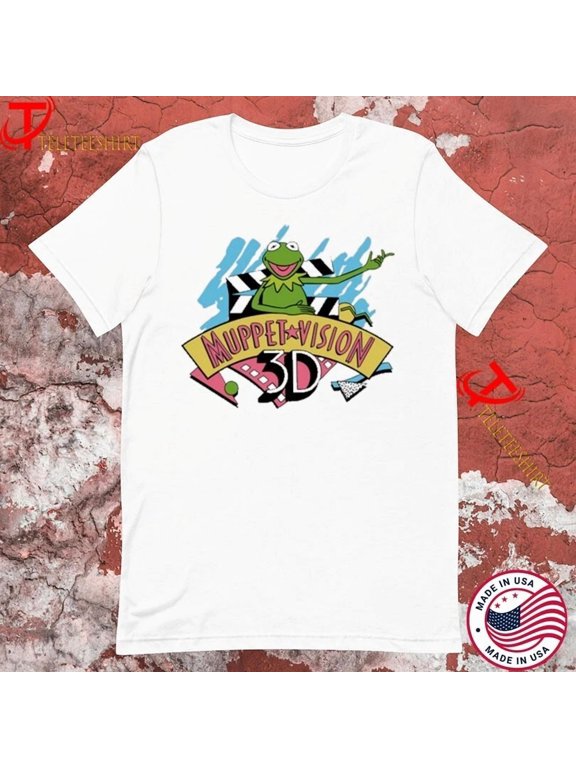 Frog The Kermit Muppet Vision 3D T-shirts