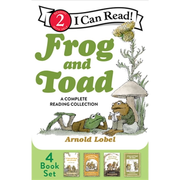 Pre-Owned Frog and Toad: A Complete Reading Collection: Frog and Toad Are Friends, Frog and Toad Together, Days with Frog and Toad, Frog and Toad All Year (I Can Read Level 2) Paperback