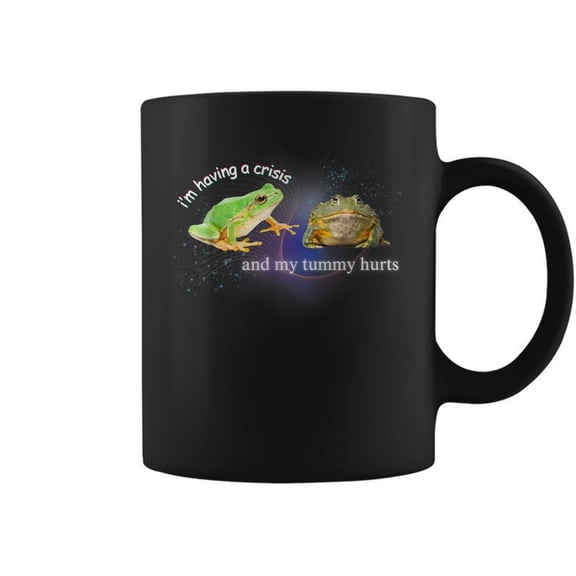 Frog Toad Cursed Meme Absurdist Space Dank Aesthetic Coffee Mugs