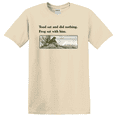 thumbnail image 1 of Frog Toad Retro Book Lover Graphic T-Shirt, 1 of 6