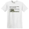 thumbnail image 1 of Frog Toad Retro Book Lover Graphic T-Shirt, 1 of 6