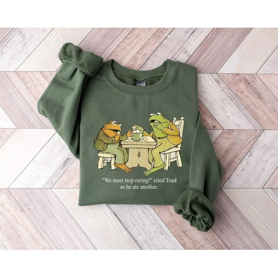 Frog And Toad Sweatshirt, Frog And Toad Shirt, Nostalgic Classic Book Sweater, Retro Frogs Tshirt, Cottagecore Frog Sweatshirt, Book Lover, F3143 Tshirt All Size S-5XL
