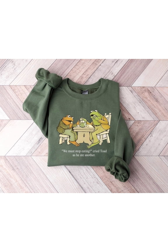 Frog And Toad Sweatshirt, Frog And Toad Shirt, Nostalgic Classic Book Sweater, Retro Frogs Tshirt, Cottagecore Frog Sweatshirt, Book Lover, F3143 Tshirt All Size S-5XL