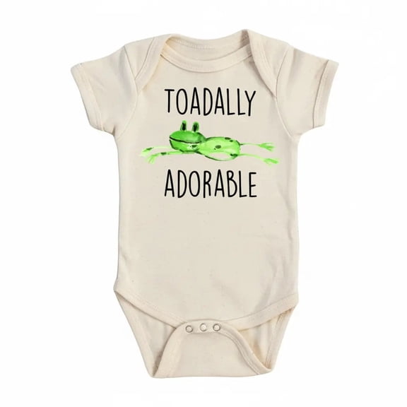 Frog Toadally Newborn Baby Bodysuit