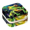 thumbnail image 1 of Frog Travel Portable Square Jewelry Organizer with Storage Box | Jewelry Display and Box for Rings, Earrings, Necklaces, Bracelets - Suitable for Girls and Women, 1 of 6