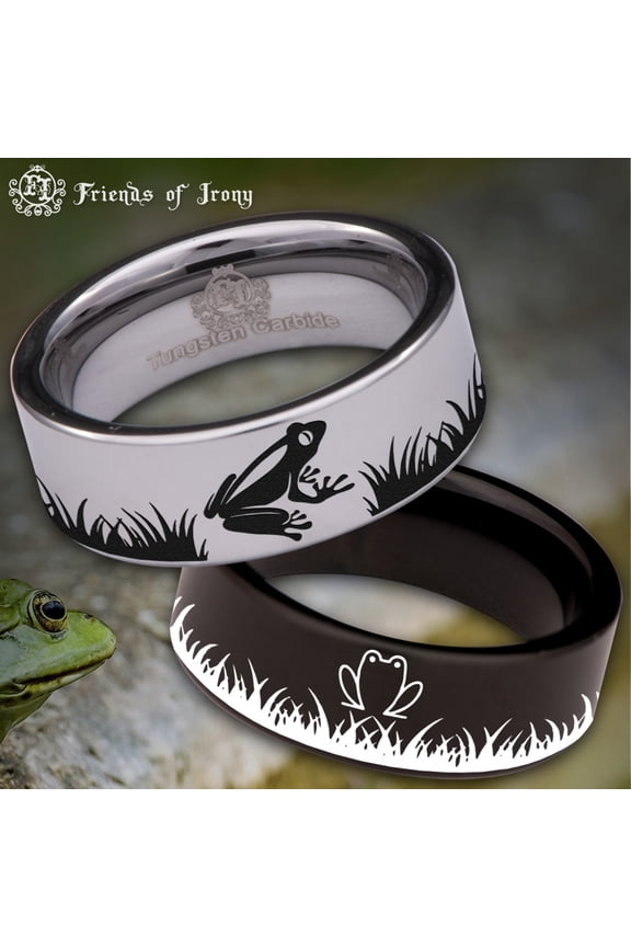 Frog Tungsten Carbide Ring