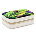 thumbnail image 1 of Frog Velvet Portable Jewelry Box with Removable Compartment - Necklace, Earring, and Travel Organizer - Gift, 1 of 7