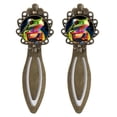 thumbnail image 1 of Frog Vintage Copper-Colored Lace Bookmarks: Stainless Steel Reading Accessories, Bookmarks, and Book Markers Gift Set for Readers and Book Lovers, 1 of 5