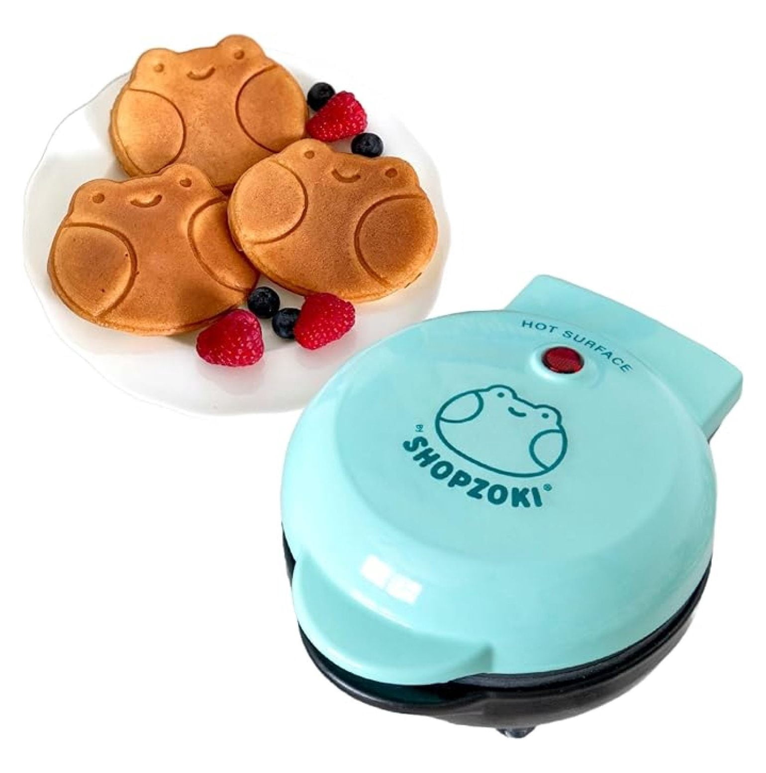 Frog Waffle Maker XYT Non-Stick Cute Design For Kitchen Breakfast Cooking Gifts