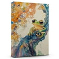 thumbnail image 1 of Frog Waxy Monkey Tree Canvas Wall Art Animal Decor, Frog Waxy Monkey Tree Canvas Prints Wild Animal Artwork for Living Room Bedroom Office 190HD379, 1 of 4
