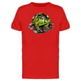 thumbnail image 1 of Frog With Oil T-Shirt Men -Image by Shutterstock, Male Large, 1 of 2