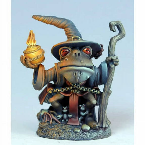 Frog Wizard Miniature Critter Kingdoms Dark Sword Miniatures