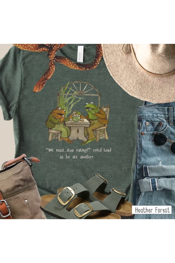 Frog and Toad Cookies TShirt Unisex Cotton Tee S4X cute fun gift