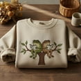 thumbnail image 1 of Frog and Toad Embroidered Shirt Classic Book Sweatshirt Cottagecore Aesthetic Apparel Book Lover Gift Nature Inspired Sweatshirt, 1 of 4