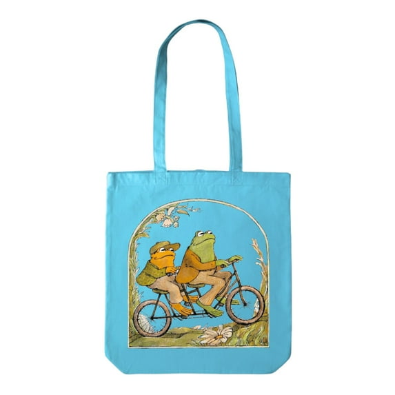 Frog and Toad Tote Bag, Canvas Tote Bag, Cottage Core Tote Bag, Vintage Classic Book Tote Bag, Reusable Bag