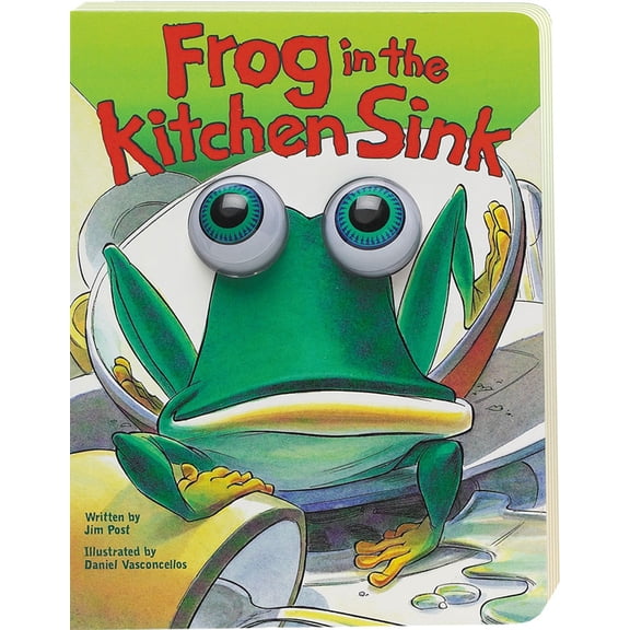 Pre-Owned Frog in the Kitchen Sink (Eyeball Animation) : Board Book Edition (Board book)