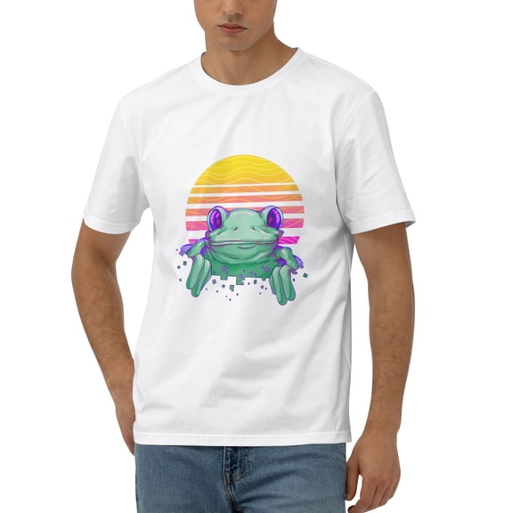 Frog's Art T-shirts for women,men,graphic,funny,trendy,vintage,aesthetic,cool,popular,casual,fashion,graphic funny,graphic vintage,graphic cool,White S