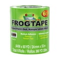 thumbnail image 1 of FrogTape 0.94 in. x 60 yd. Green Multi-Surface Painter's Tape, 6 Rolls, 1 of 14