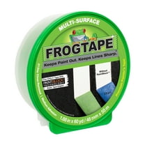 Lichamp 10 Pack Green Painters Tape 1 inch, Medium Adhesive Green Masking Tape Bulk Multi Pack, 1 inch x 55 Yards x 10 Rolls (550 Total Yards)