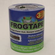 Shurtape CP-130 FrogTape Brand Pro Grade Painters Tape 2 in x 60 yds. Blue *3-pack