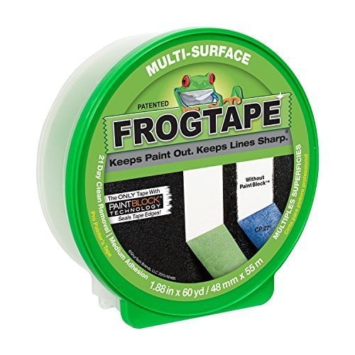 FrogTape 1358464 Multi-Surface Painting Tape, Green, 1.88-Inch x 60-Yard Roll by FrogTape