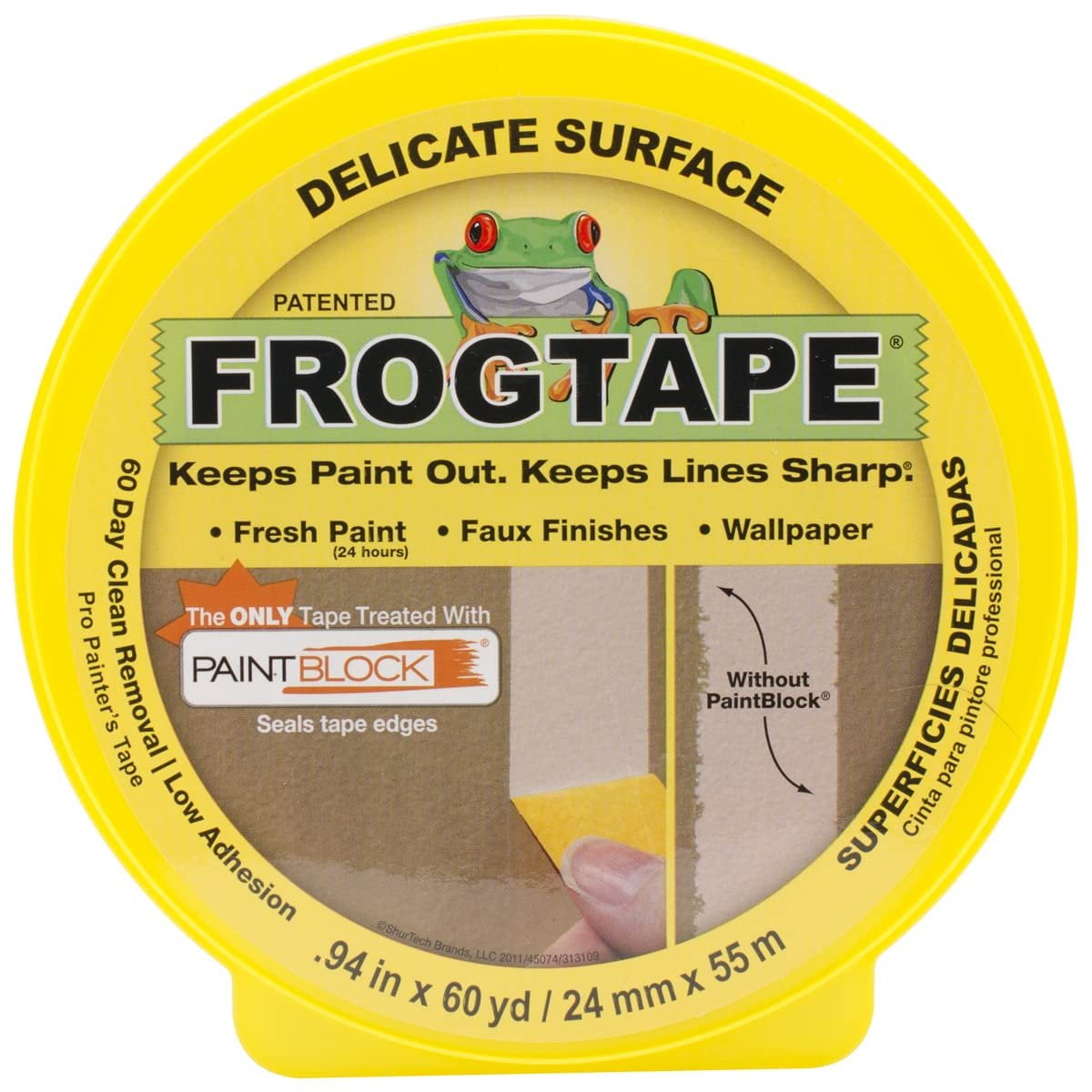 FrogTape 2-Pack Delicate Surface Frog Tape .94 inch x 60 Yard 280220