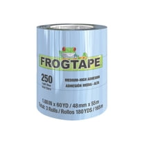 FrogTape® 250 Light Blue 1.81 in. x 60 yd. Moderate Temperature Performance Masking Tape, 3 Rolls