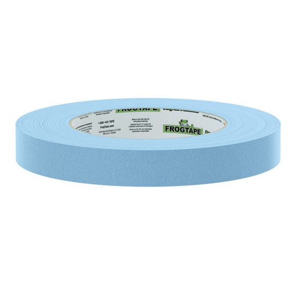 FrogTape 250 Light Blue Performance Grade Masking Tape [Medium-High Adhesion]: 0.7 in. x 60 yds. (Light Blue) 1-roll