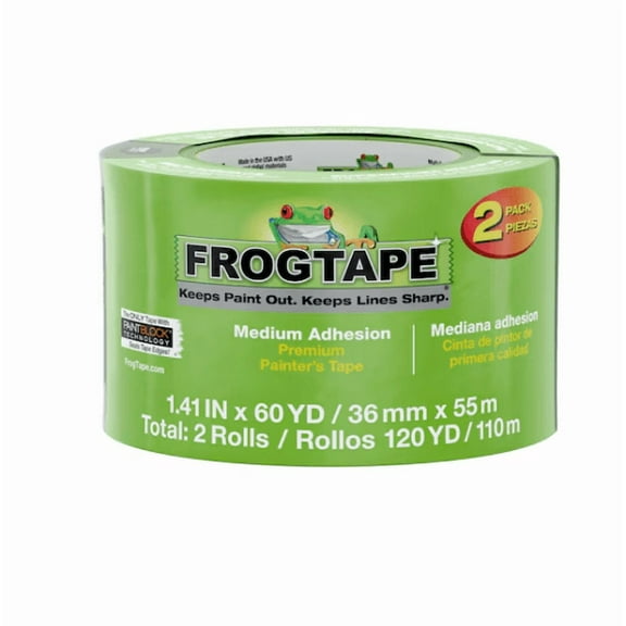 FrogTape Multi-Surface 2 -Pack 1.41-in x 60 Yard(s) Painters Tape