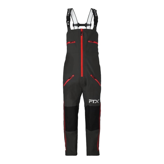 Frogg Toggs Men's FTX Armor Waterproof Fishing Bibs with Reinforced Knees, Chest Waders Fit, Dark Graphite, Large