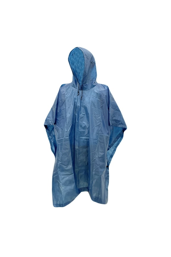 Adult Emergency Poncho - One Size Fits Most (Men or Women)