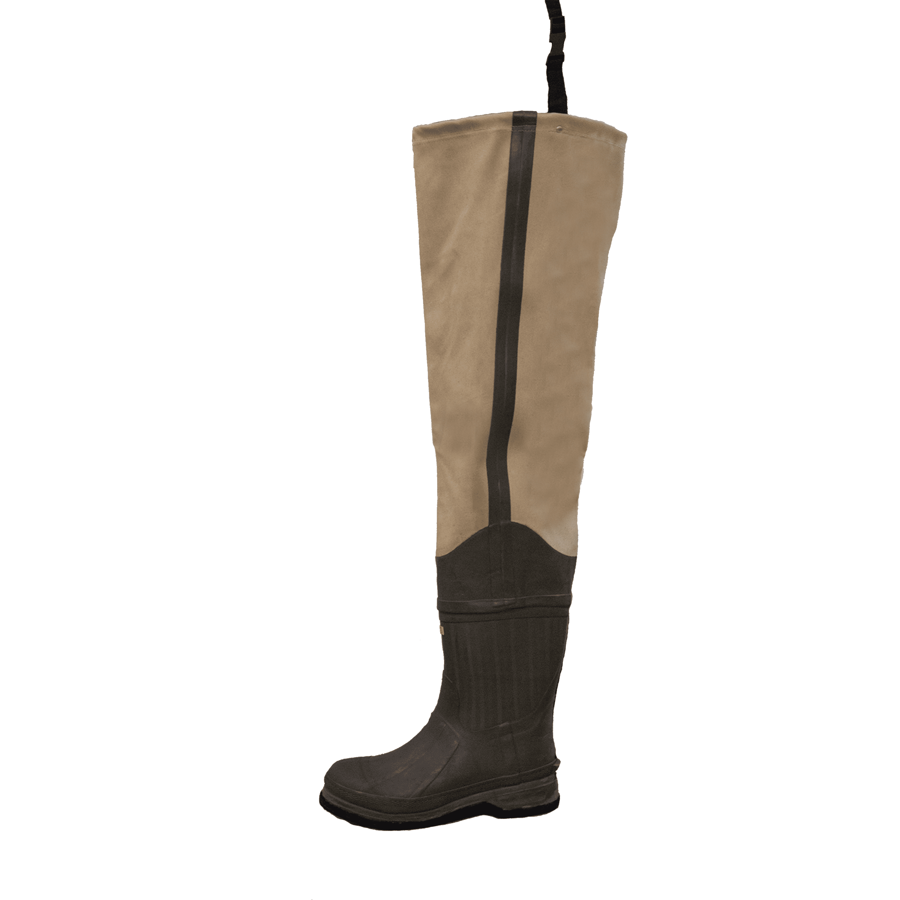 Frogg Toggs Bull Frogg 3ply Canvas Felt Hip Wader, Khaki, Size 13
