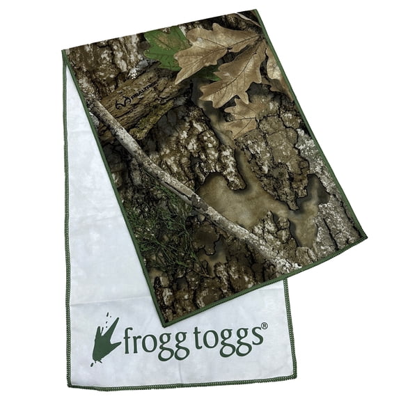 Frogg Toggs Chilly Pad PRO Microfiber Towels, Cooling Comfort Face Towels, Realtree APX, 33" x 10.5"