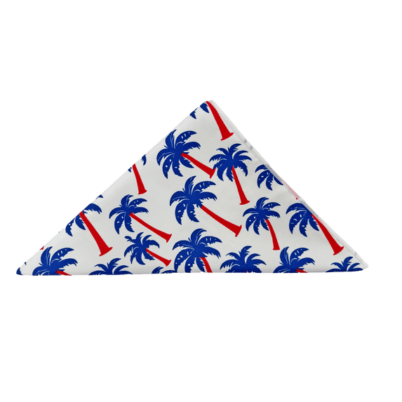 Frogg Toggs Chilly Pro Cooling Head Bandana for Women and Men with UPF 50 UV Protection, Americana Palms,