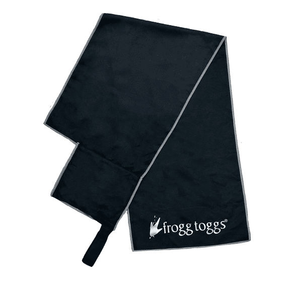 Frogg Toggs Chilly Pro Magnetic Cooling Sport Towel | Black